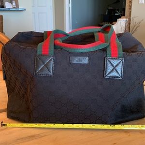 Gucci GG Web Duffle Bag